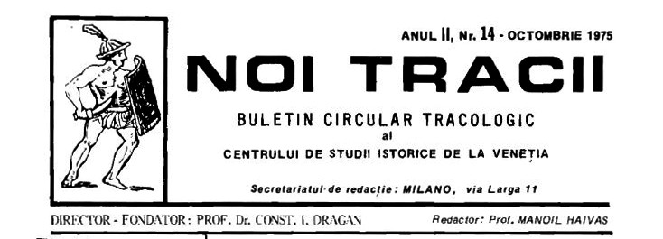  Revista Noi Tracii, anul II, nr. 14, octombrie 1975 