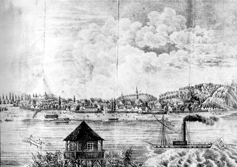 Πανόραμα του Σεμλίνου, 19ος αιώνας