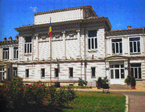 Το νεοκλασικό μέγαρο της Ακαδημίας Επιστημών της Ρουμανίας.