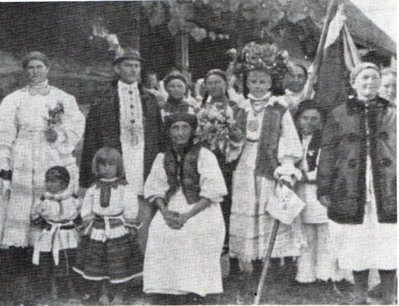33. Κροάτικος γάμος με σημαία. Draganići - Karlovac (αρχές 20ού αιώνα).