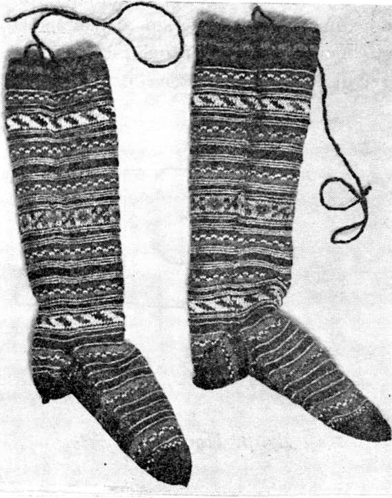 Είκ. 3. Μάλλινες κάλτσες
