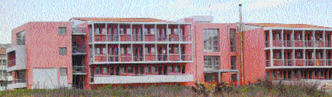 Η Ζάππειος Φοιτητική Εστία Ιωαννίνων κατασκευάστηκε το 2010, χρηματοδοτήθηκε από το Ζάππειο Κληροδότημα και έγινε με σχέδια των αρχιτεκτονικών γραφείων «Έργον Μελετητική - Ν. Γούλιας και Συνεργάτες».